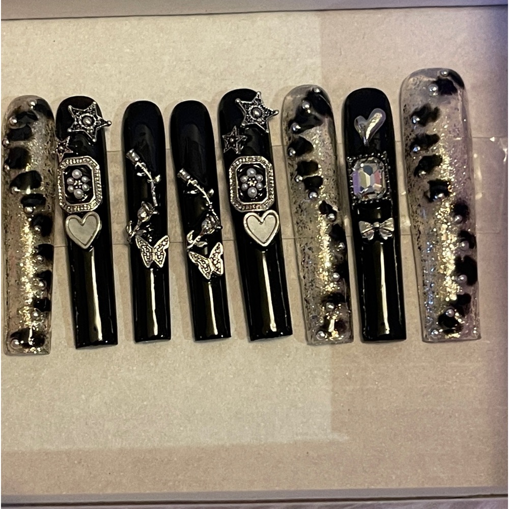 Press on Nails Custom handmade acrylic gel,nails